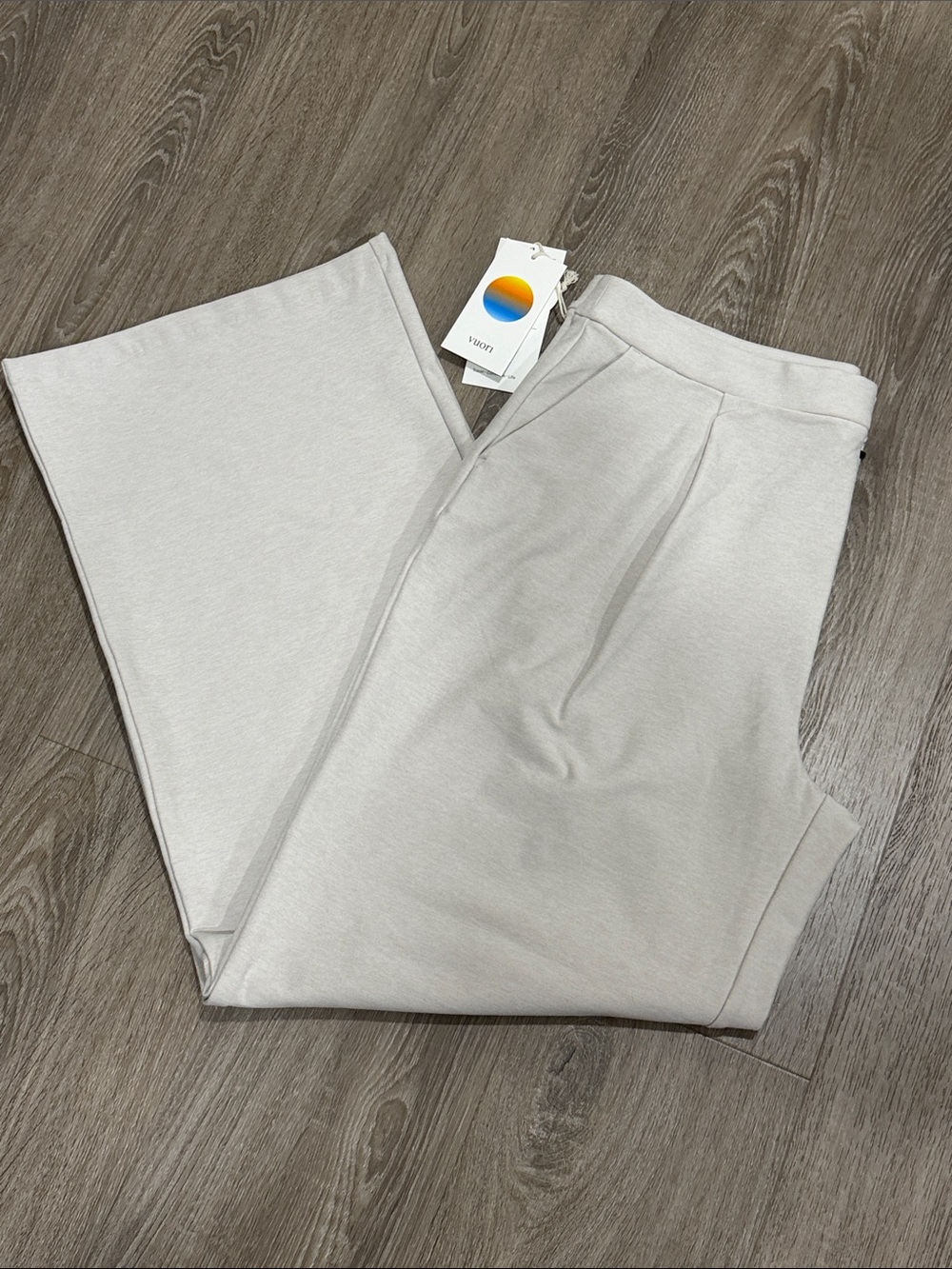 Vuori Elevation Trouser Ecru Heather XL NWT
